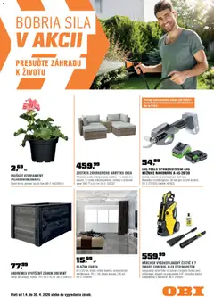 Náhľad OBI letáku platného od 01.04.2026