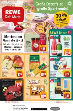 Vorschau von dem Prospekt des Geschäftes Rewe, gültig ab dem 30.03.2026