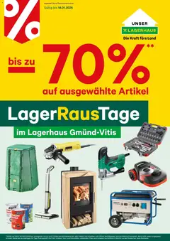 Vorschau der Angebote: Lagerhaus Wochenangebote gültig ab 05.01.2026