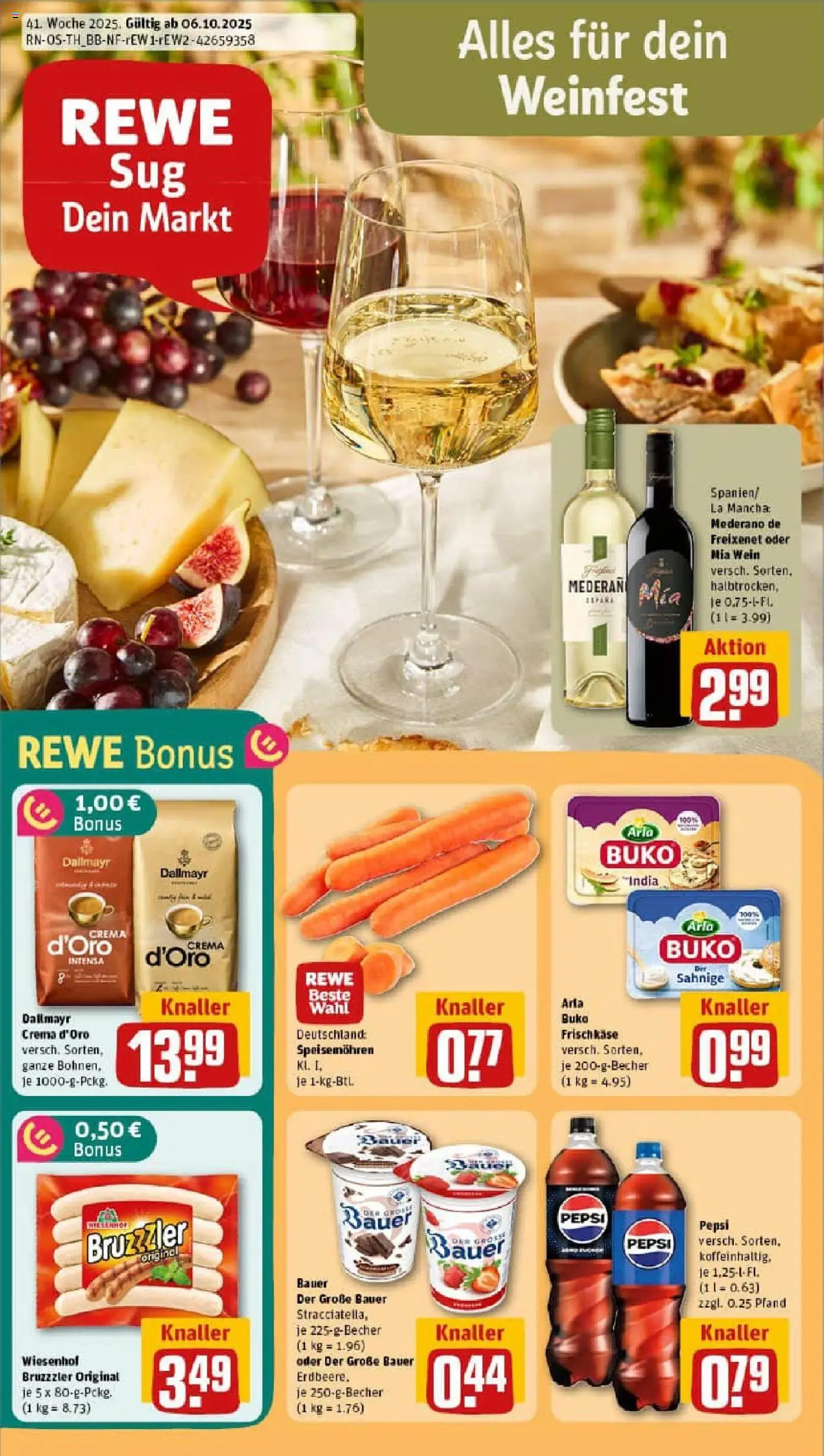 REWE Prospekt ab 06.10.2025 nächste Woche - Prospekt Hildburghausen	