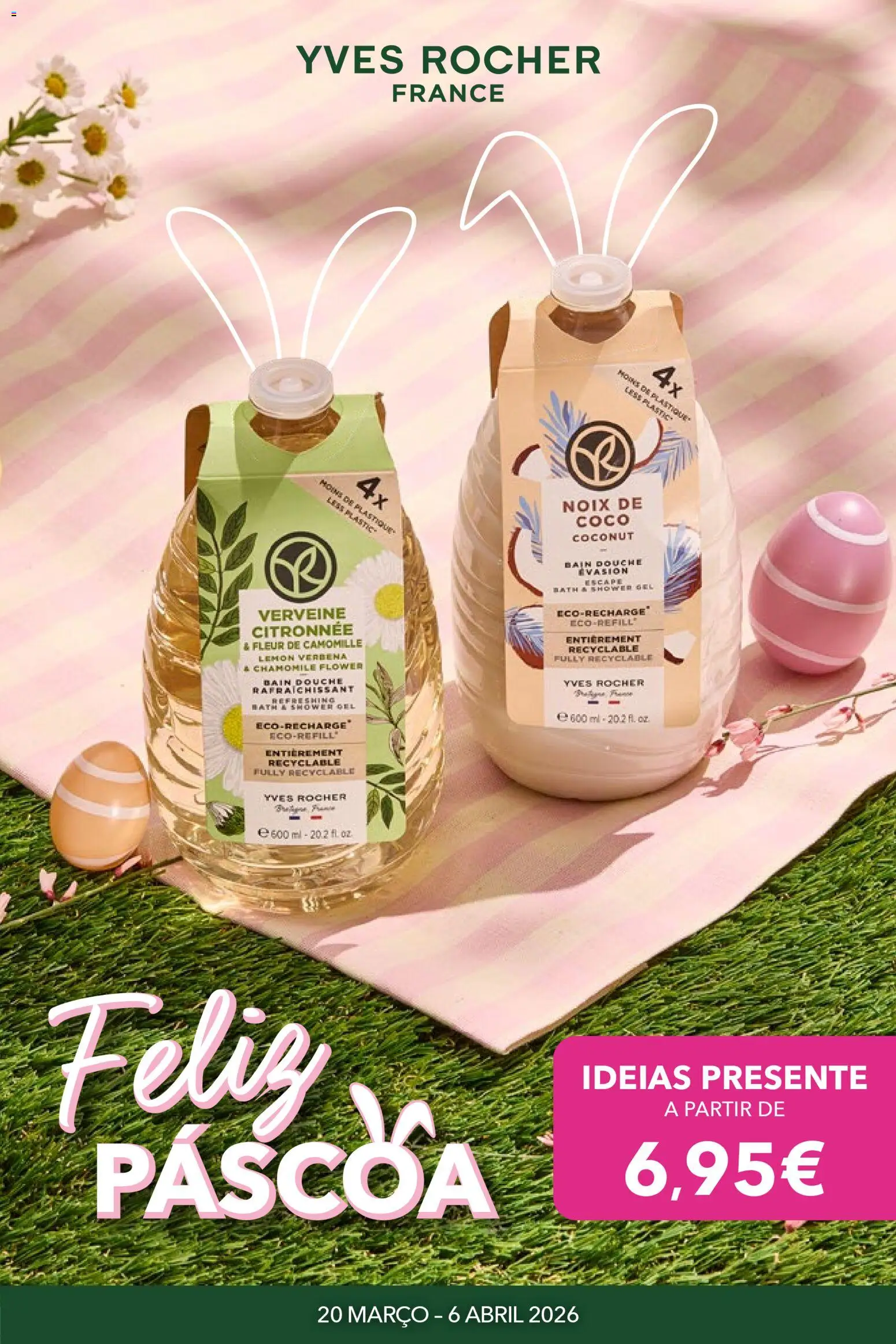 Pré-visualização do folheto da loja Yves Rocher válida a partir de 20/03/2026