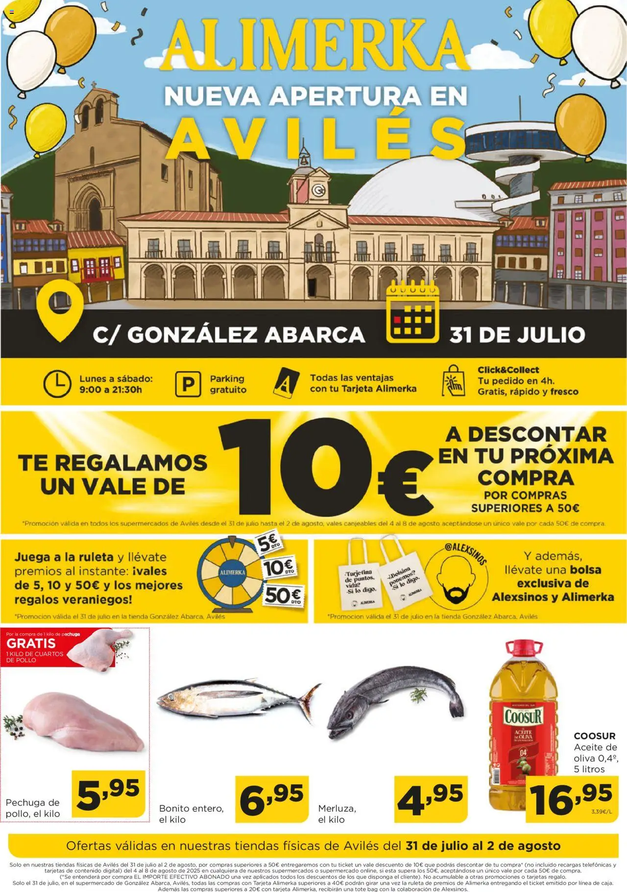 Alimerka Avilés >> 31/07 - 02/08/2025 (catálogo)