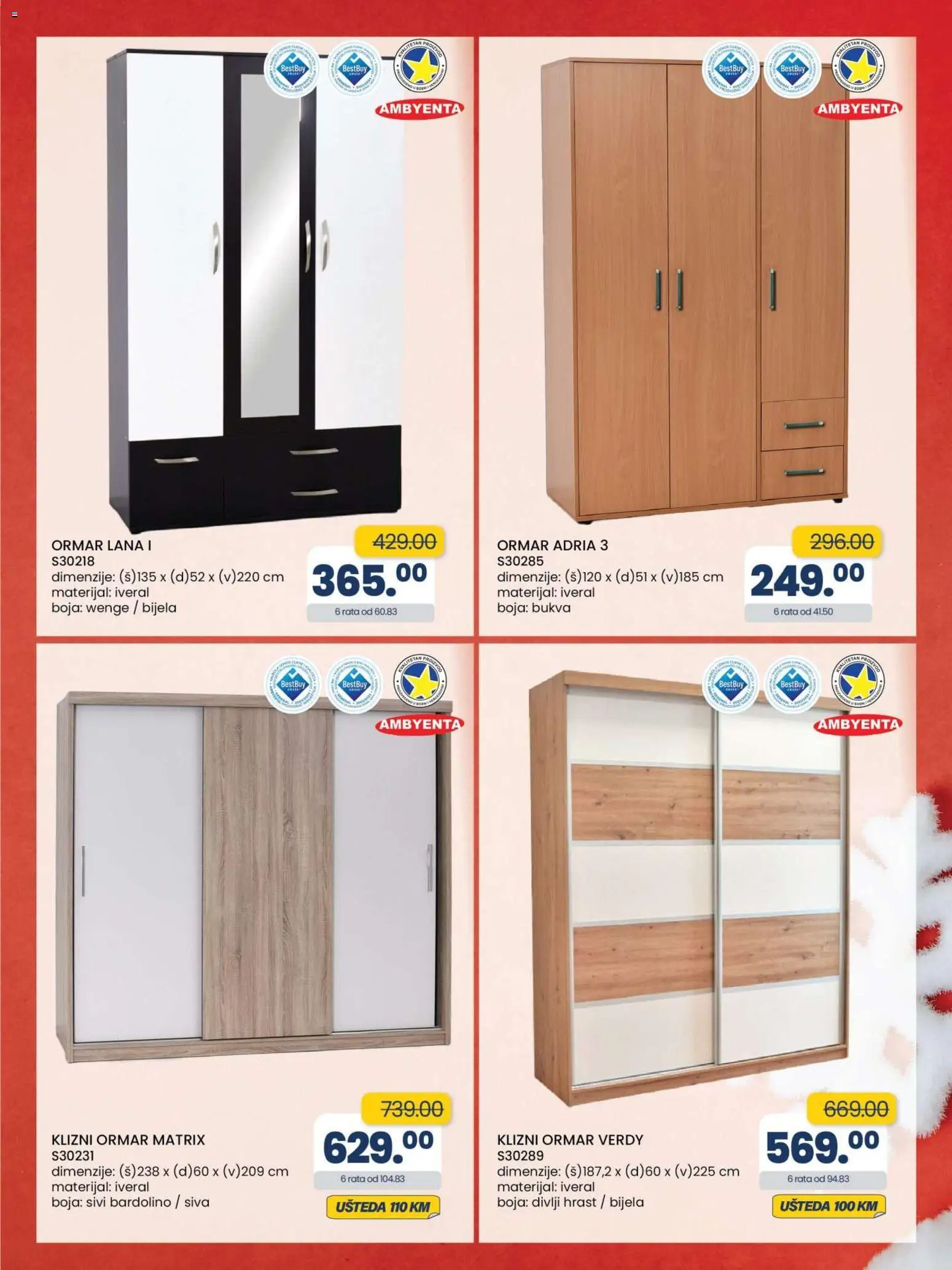 Pregled letka Katalog trgovine FIS vrijedi od 2025.12.23