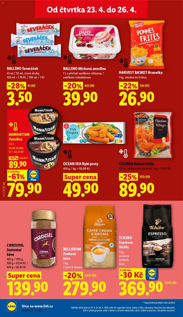 Nový Lidl leták od 23.04.