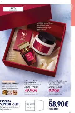 Kaupan Oriflame Black Friday esikatselu, voimassa 19/11/2025 | Sivu: 39