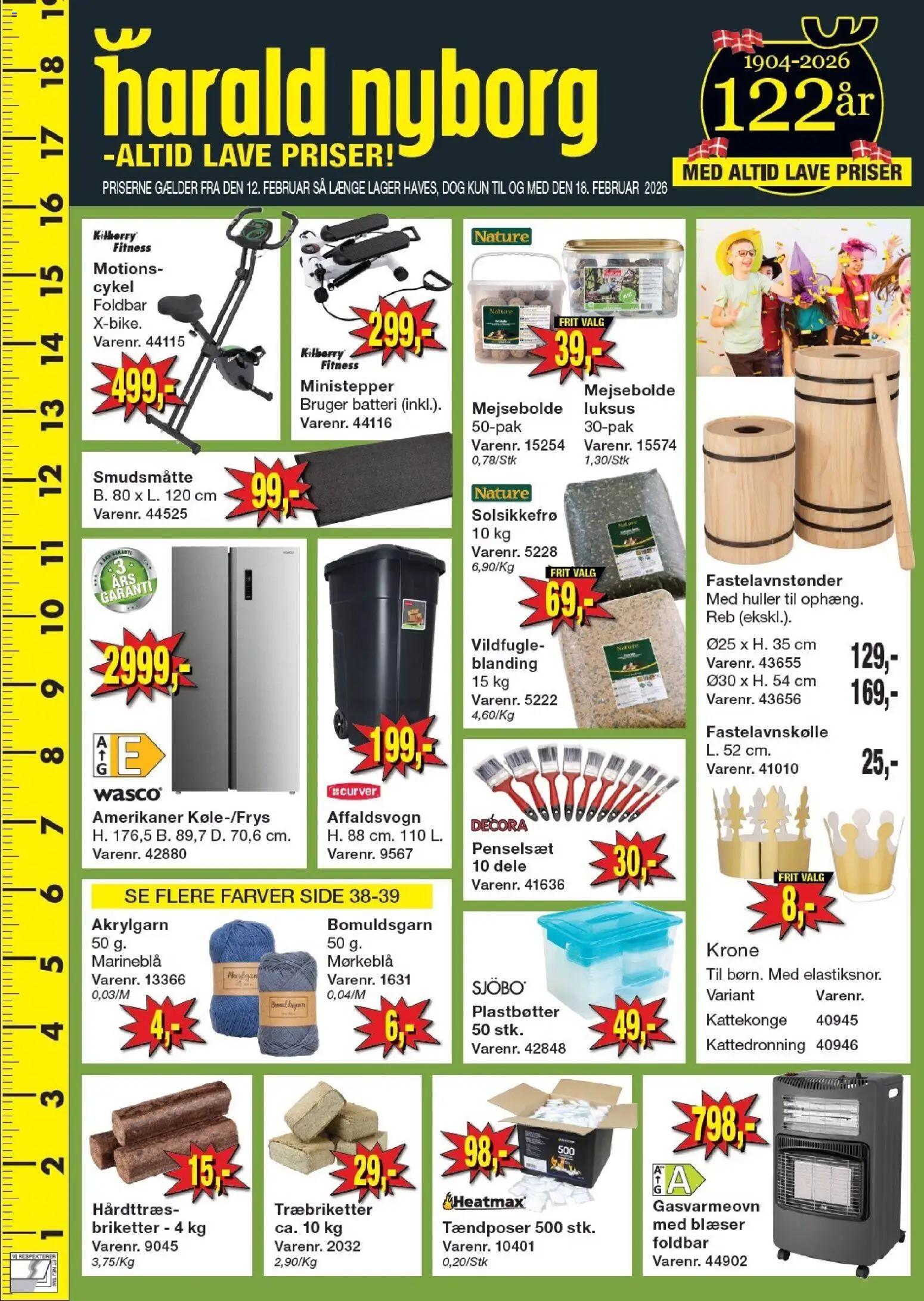 Eksempel på tilbudsavis Tilbudsavis fra butik Harald Nyborg gyldig fra 12/02/2026