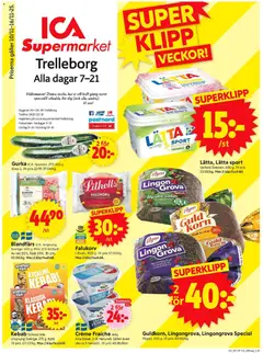 Förhandsgranska reklamblad Trelleborg från butik ICA Supermarket gäller från 10/11/2025