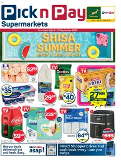 Preview of Pick n Pay flyer valid from 08/09/2025