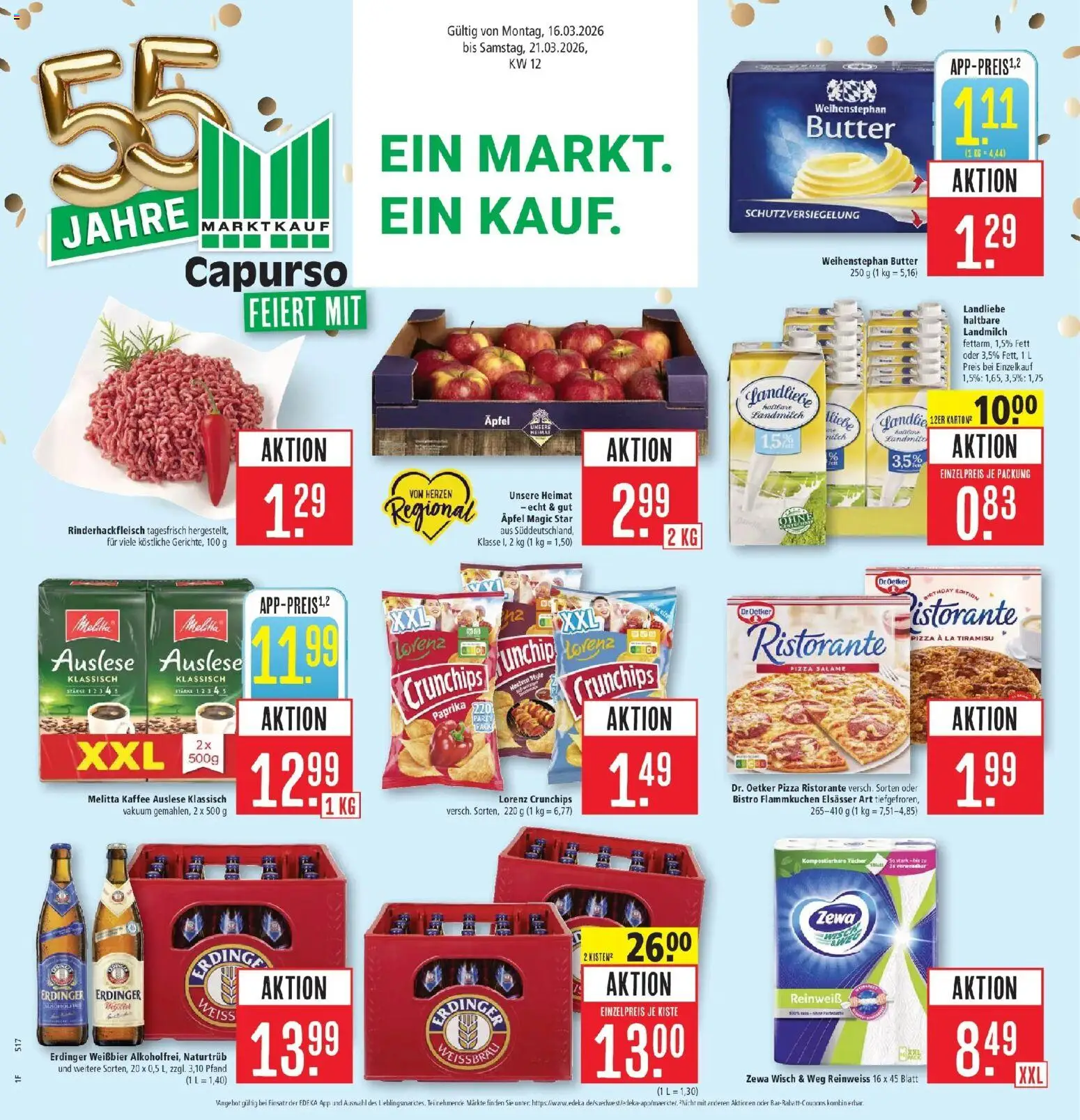 Vorschau von dem Prospekt des Geschäftes Marktkauf, gültig ab dem 16.03.2026