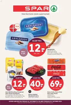 Eksempel på tilbudsavis Tilbudsavis fra butik Spar gyldig fra 24/10/2025