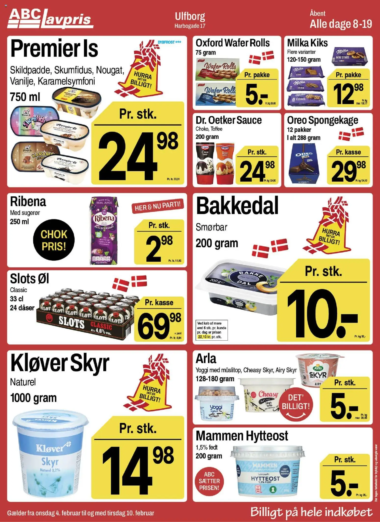 Eksempel på tilbudsavis Ulfborg fra butik Abc Lavpris gyldig fra 04/02/2026