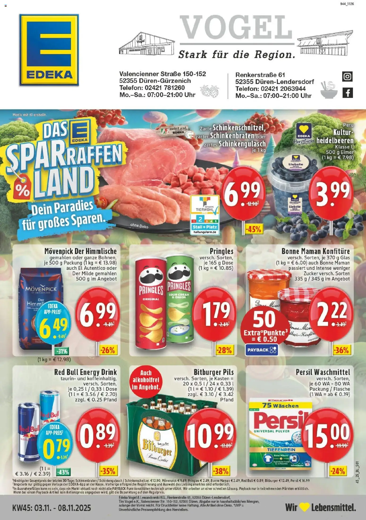 Vorschau von dem Prospekt des Geschäftes Edeka, gültig ab dem 02.11.2025