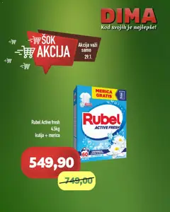 Pregled VP Dima kataloga - važi od 29.01.2026
