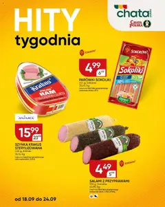 Pogląd gazetki "Gazetka" ze sklepu Chata Polska ważnej od 18.09.2025