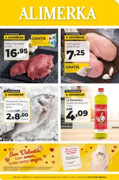 Vista previa del folleto de la tienda Alimerka válido desde el 09/02/2026 