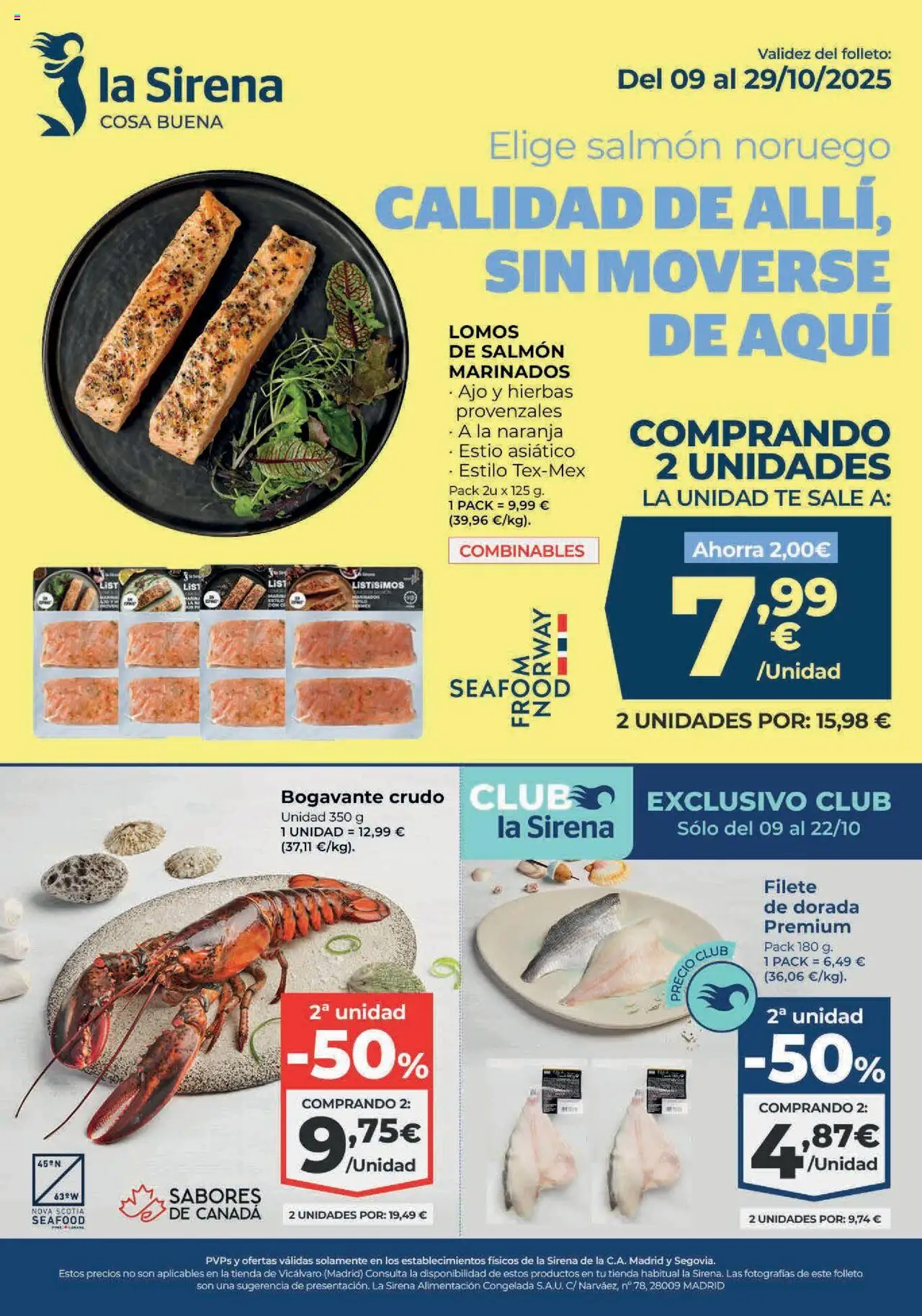 La Sirena Folleto > 09/10 - 29/10/2025 > Ofertas