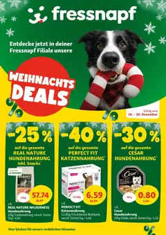Vorschau der Angebote: Fressnapf Flugblatt gültig ab 18.12.2025