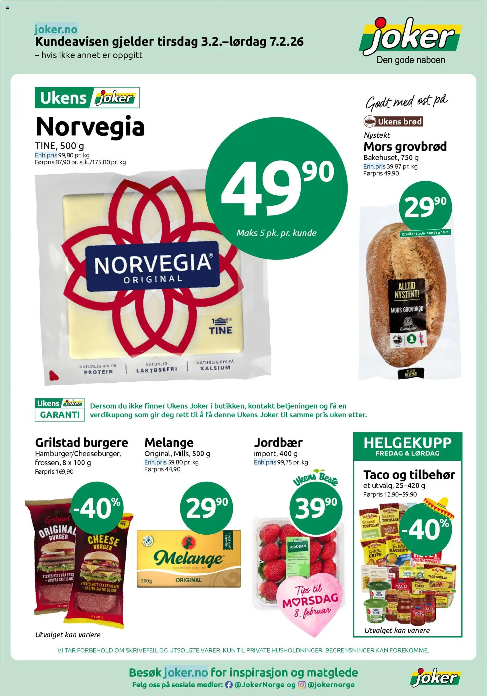 Forhåndsvis Kundeavis fra butikk Joker gyldig fra 03/02/2026