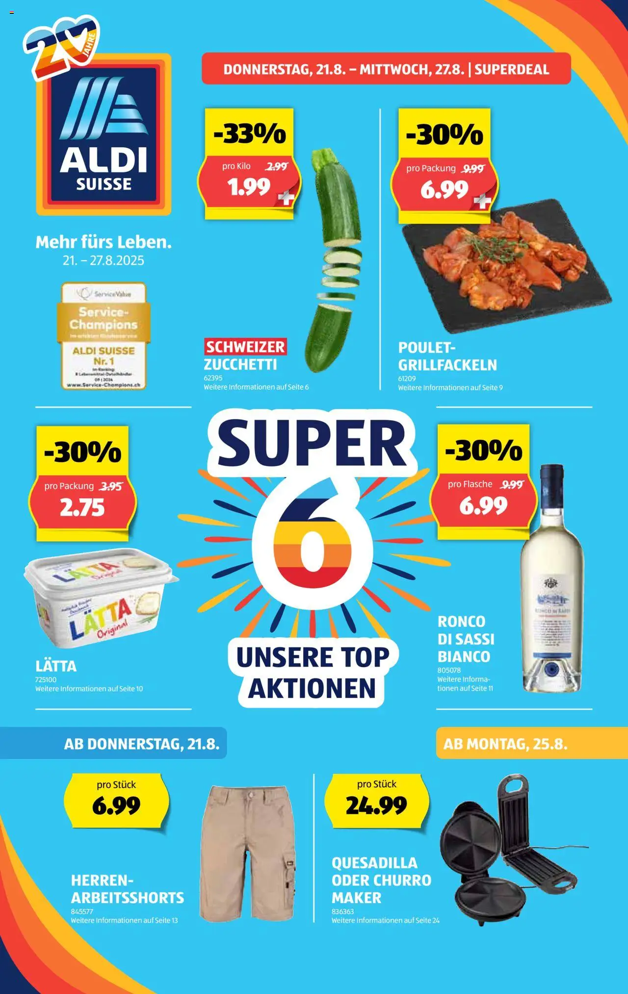 Aldi Aktionen ab 21.08.2025 - Seitennummer 1