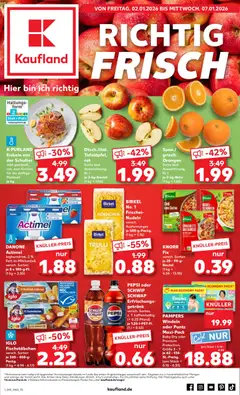 Vorschau von dem Prospekt des Geschäftes Kaufland, gültig ab dem 02.01.2026