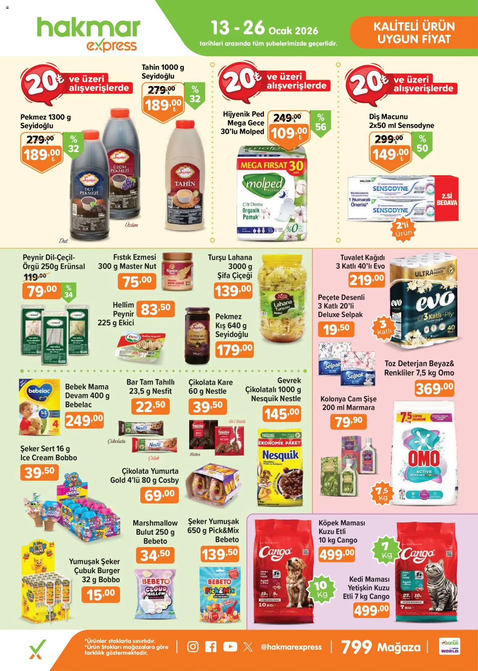 Hakmar Express Salı Aktüel Ürünler 13.01.2026 - Broşürünün önizlemesi