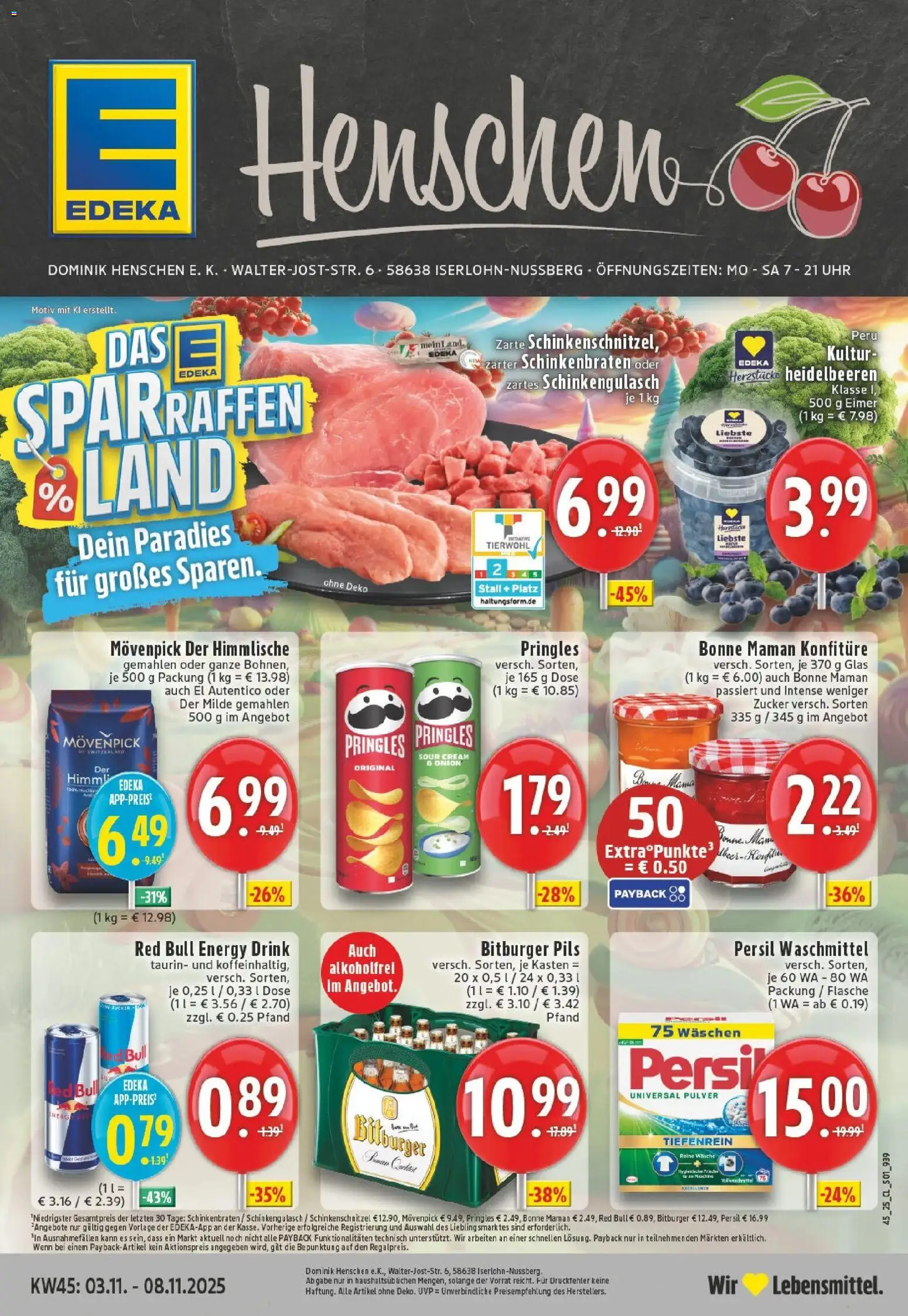 Vorschau von dem Prospekt des Geschäftes Edeka, gültig ab dem 02.11.2025