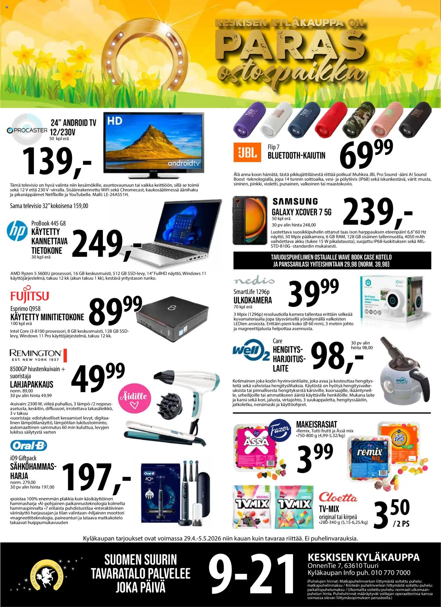 Kaupan Tuuri Tuuri tarjoukset esikatselu, voimassa 29/04/2026