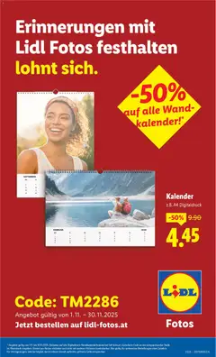 Vorschau der Angebote: Lidl Lidl Fotos gültig ab 01.11.2025