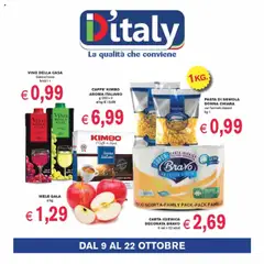 Anteprima dell'opuscolo Volantino D'Italy dal negozio Coal valido da 09/10/2025