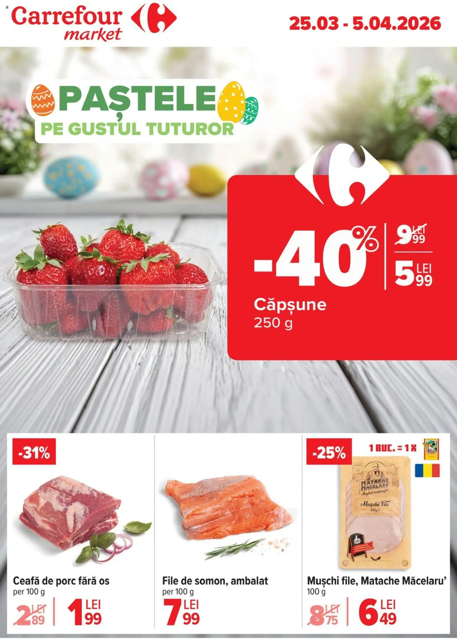 Previzualizarea de cataloage: Carrefour Carrefour Catalog Market valabil de la 25.03.2026