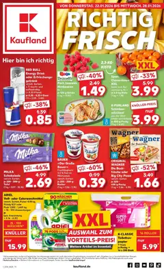 Vorschau von dem Prospekt des Geschäftes Kaufland, gültig ab dem 22.01.2026