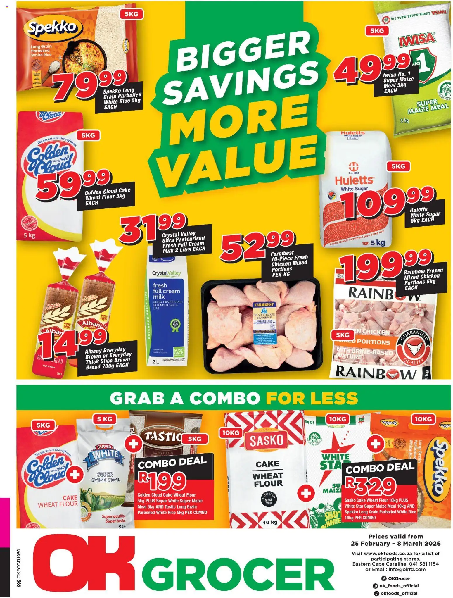 Preview of OK Foods flyer valid from 25/02/2026