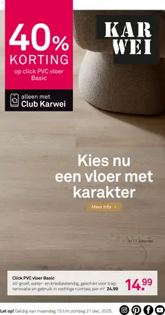 Voorbeeld van Folder van winkel KARWEI geldig vanaf 15-12-2025