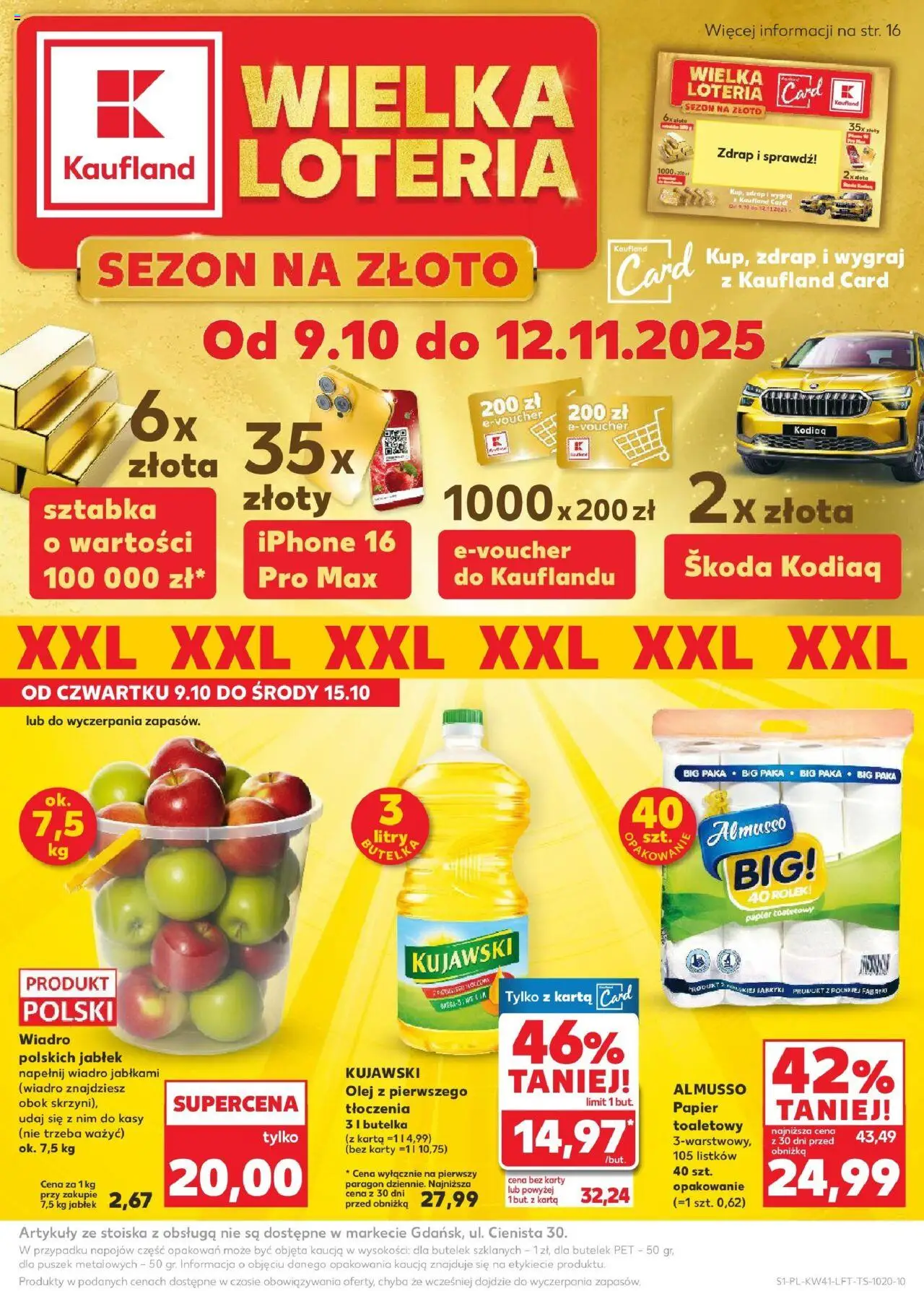 Pogląd gazetki "Nowa gazetka" ze sklepu Kaufland ważnej od 09.10.2025
