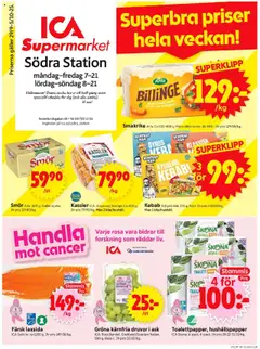 Förhandsgranska reklamblad Stockholm från butik ICA Supermarket gäller från 29/09/2025