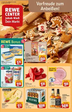 Vorschau von dem Prospekt des Geschäftes Rewe, gültig ab dem 17.11.2025