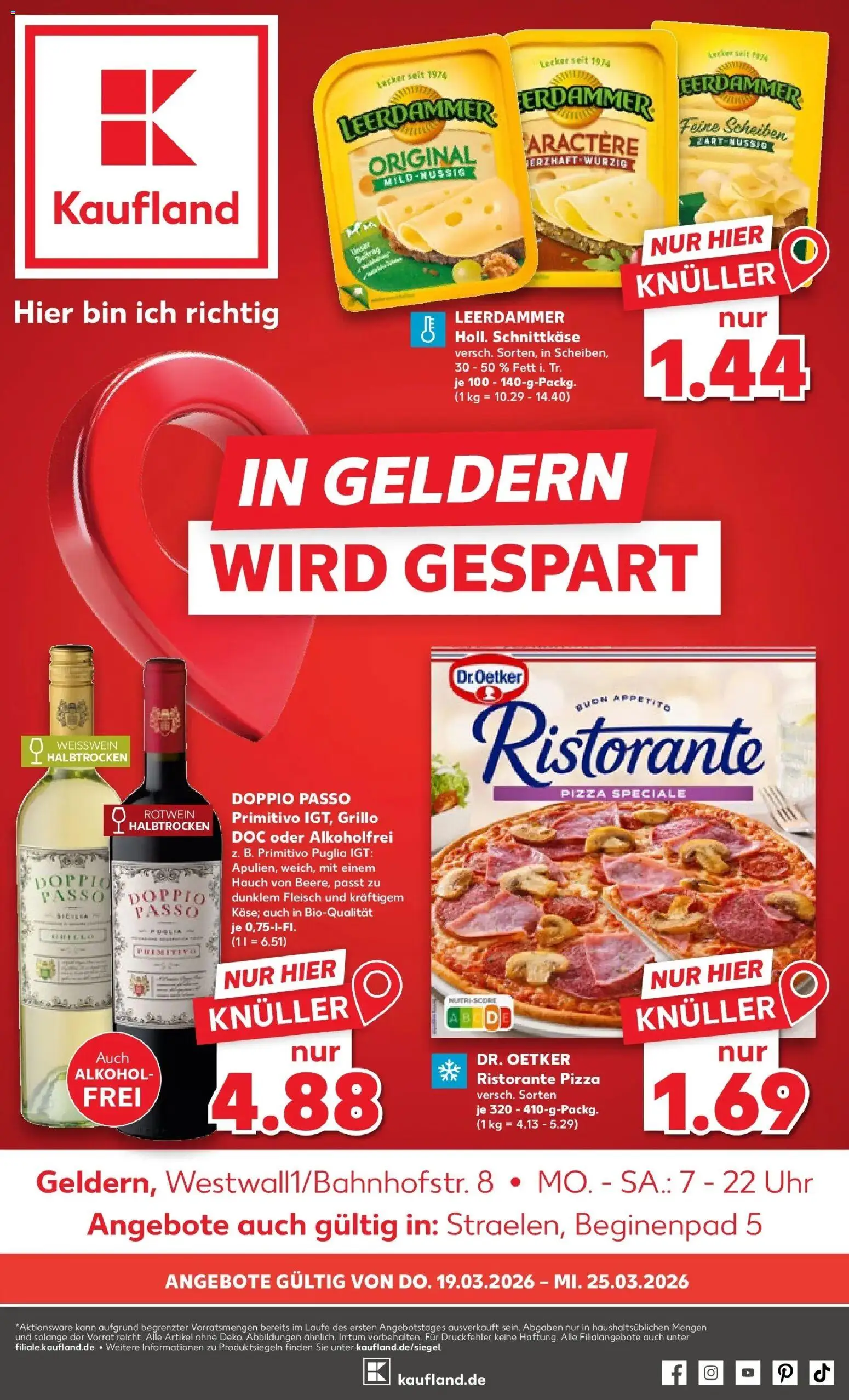 Vorschau von dem Prospekt des Geschäftes Kaufland, gültig ab dem 19.03.2026