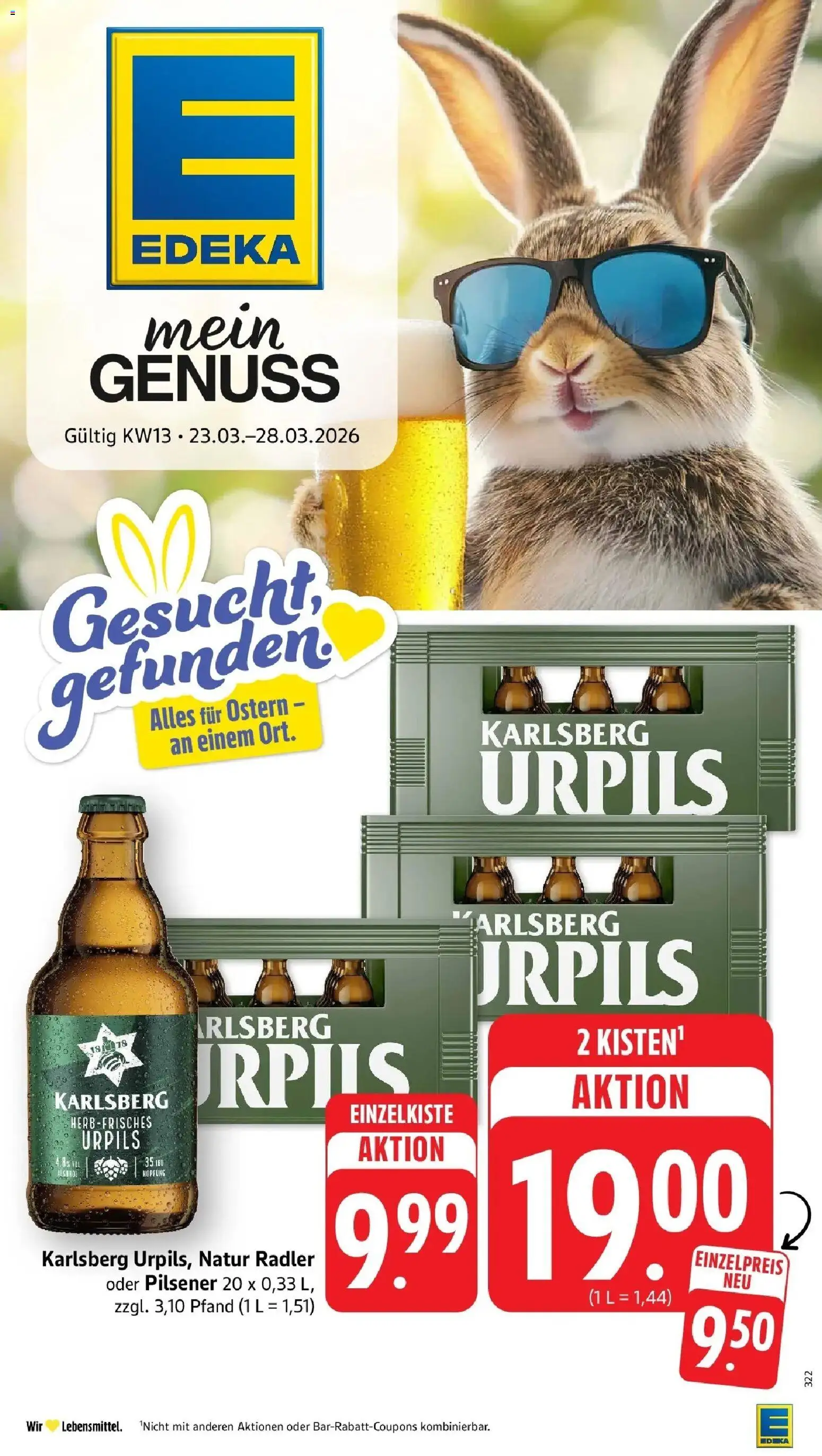 Vorschau von dem Prospekt des Geschäftes Edeka, gültig ab dem 23.03.2026