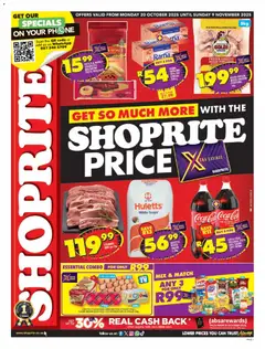 Preview of Shoprite flyer valid from 20/10/2025