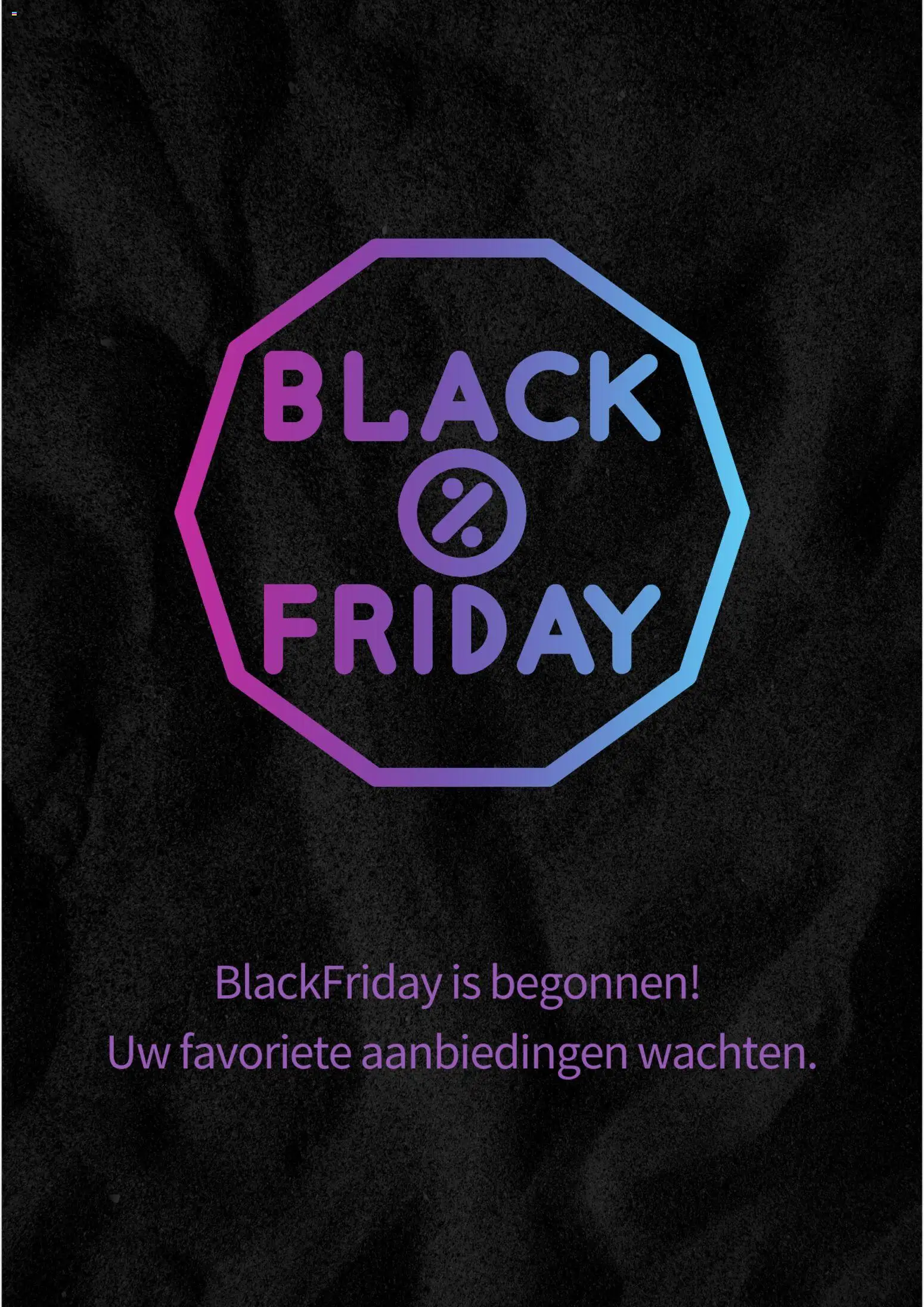Voorbeeld van Black Friday van winkel Blokker geldig vanaf 23-11-2025