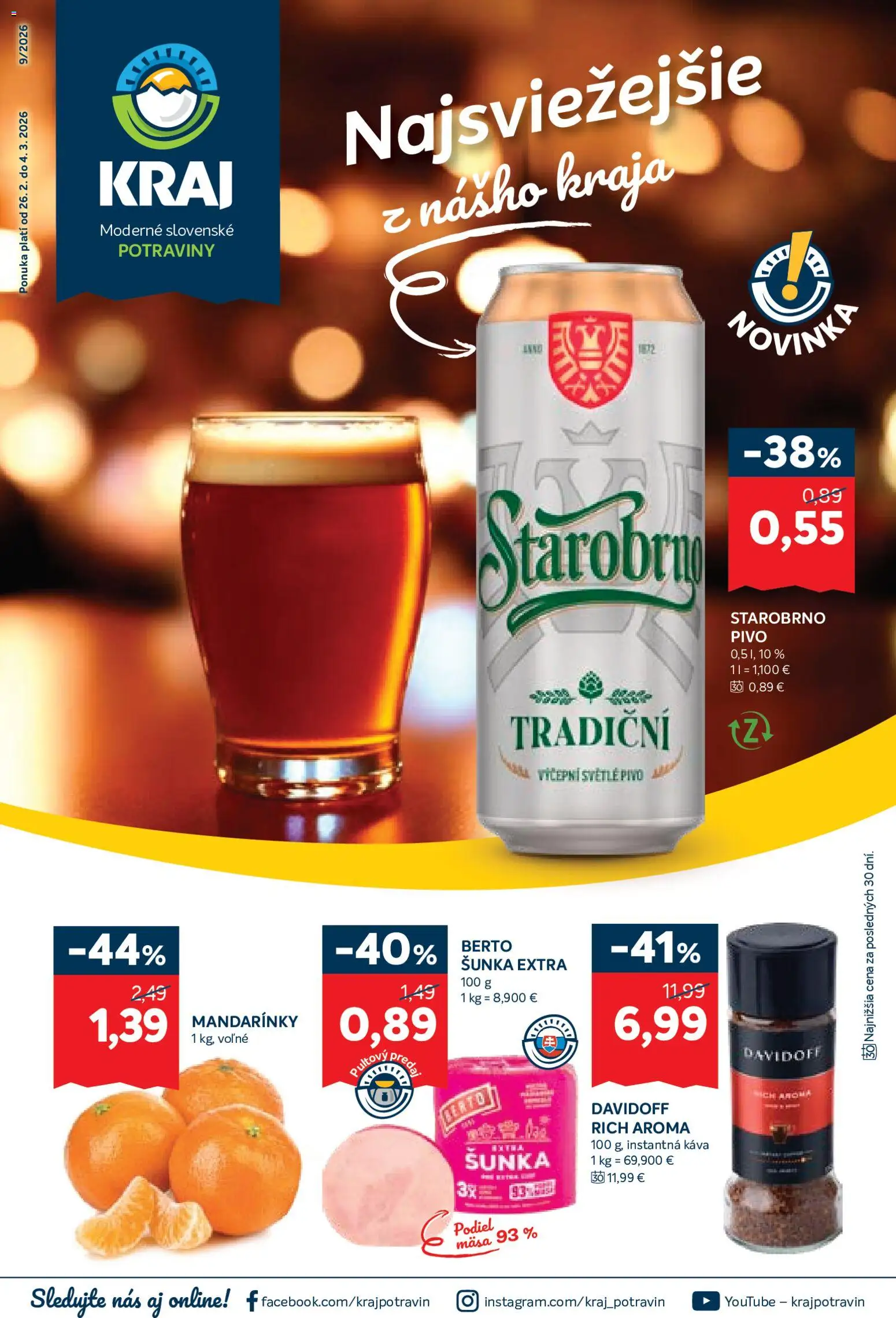 Náhľad Kraj letáku platného od 26.02.2026