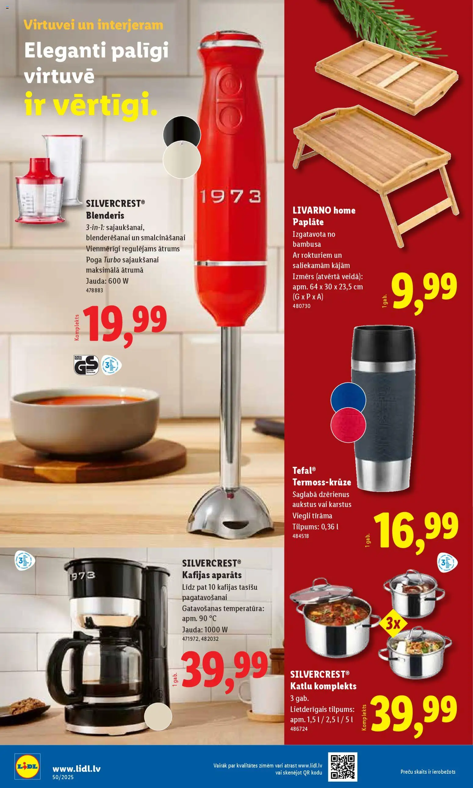 Skatīt Lidl akciju bukletu, derīgs no 2025.12.08