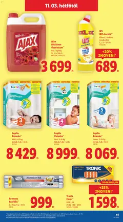 Lidl - Akciós újság Lidl megtekintése, amely érvényes 2025.10.30.-től | Oldal: 65