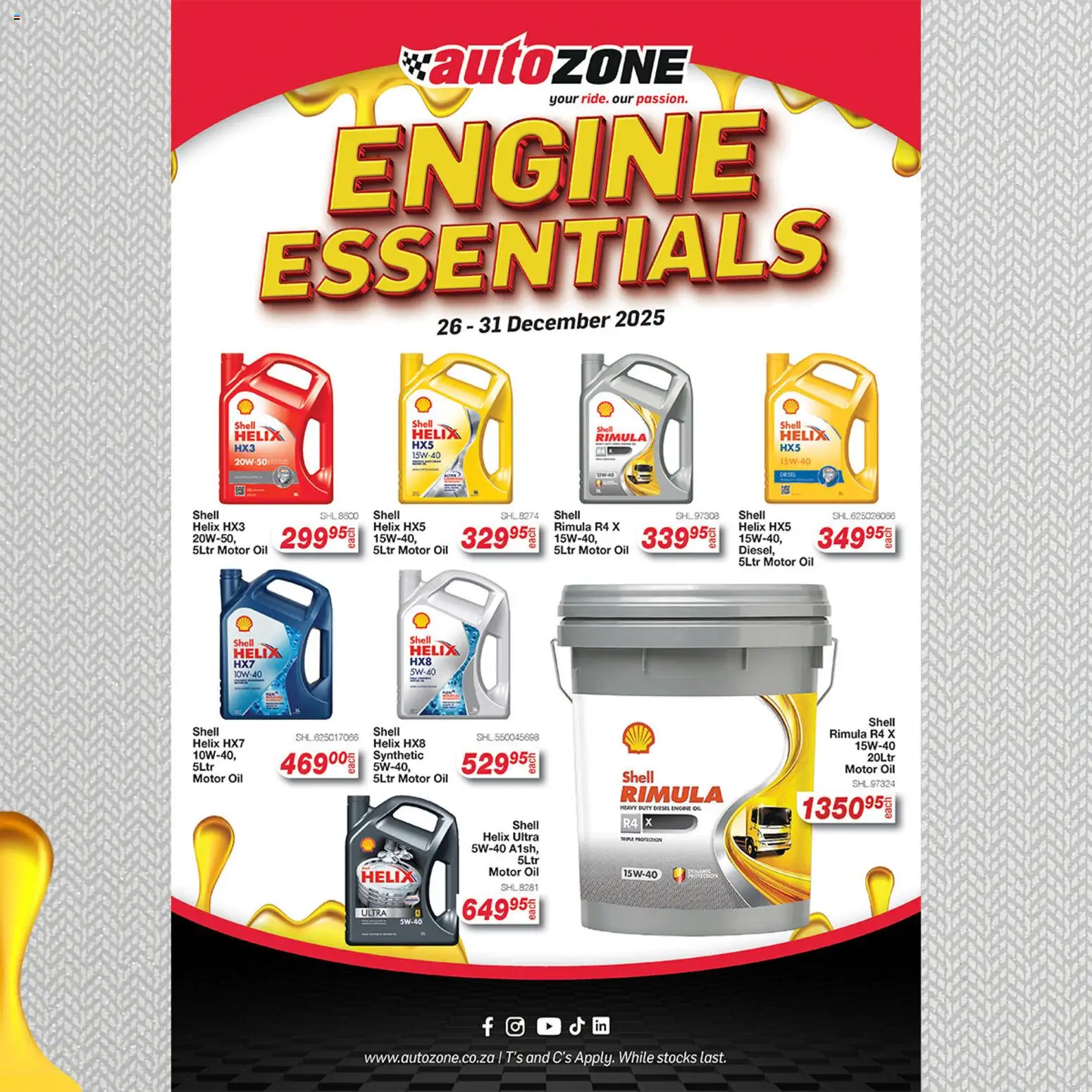 Preview of AutoZone flyer valid from 26/12/2025