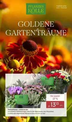 Vorschau von dem Prospekt des Geschäftes Pflanzen-Kölle, gültig ab dem 06.10.2025