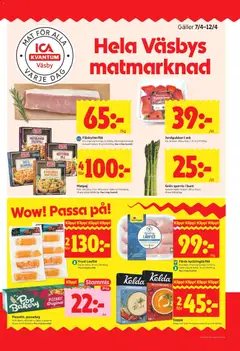 Förhandsgranska reklamblad Upplands Väsby från butik ICA Kvantum gäller från 06/04/2026