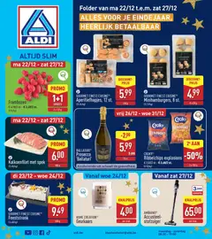 Prévisualisation de Folder week 51 du magasin Aldi formulaire valide 22/12/2025