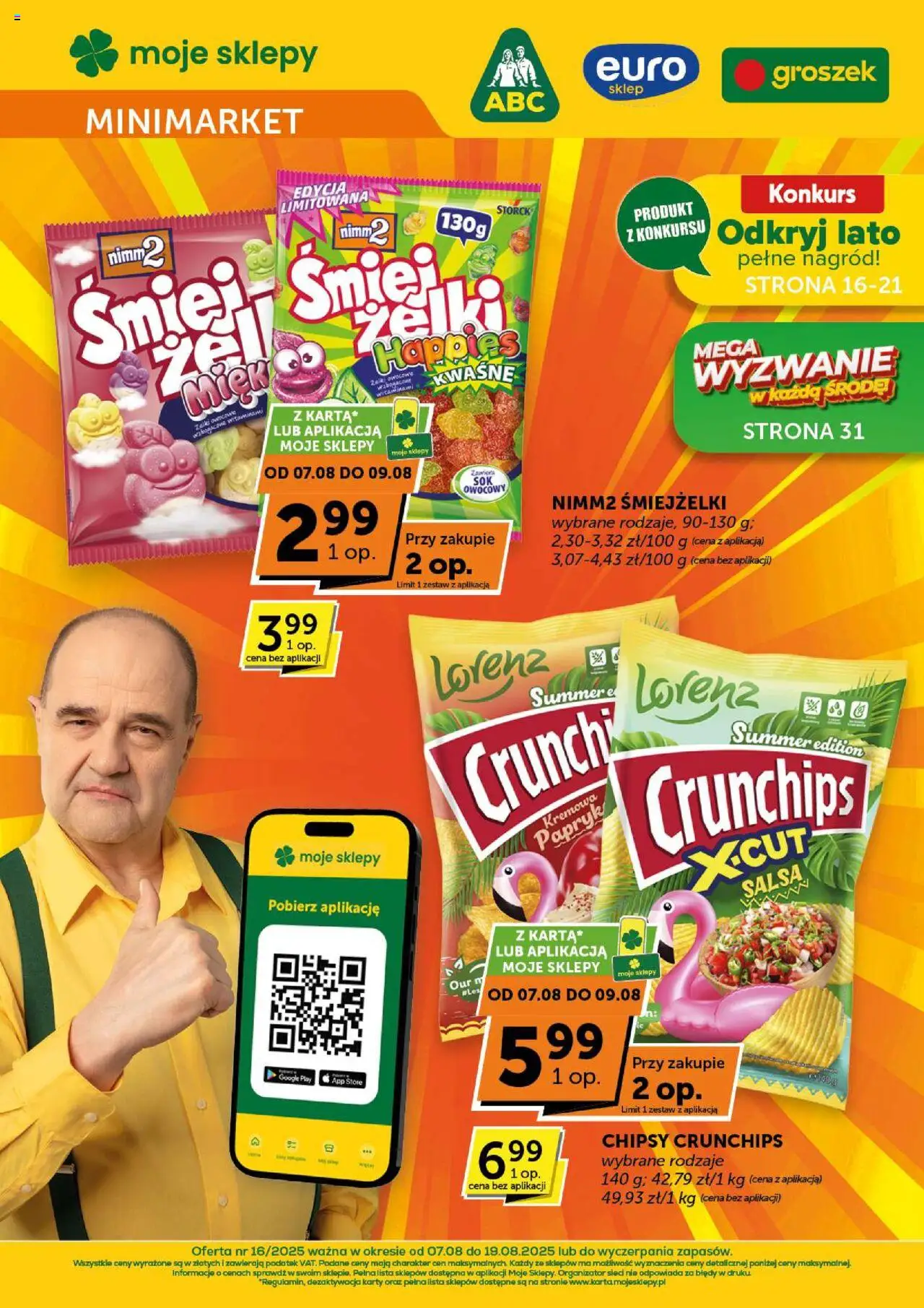 Euro Sklep Minimarket od 07.08.2025 - Nowa Gazetka - Numer strony 1