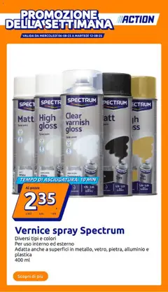 Anteprima dell'opuscolo Attuale volantino dal negozio Action valido da 06/08/2025
