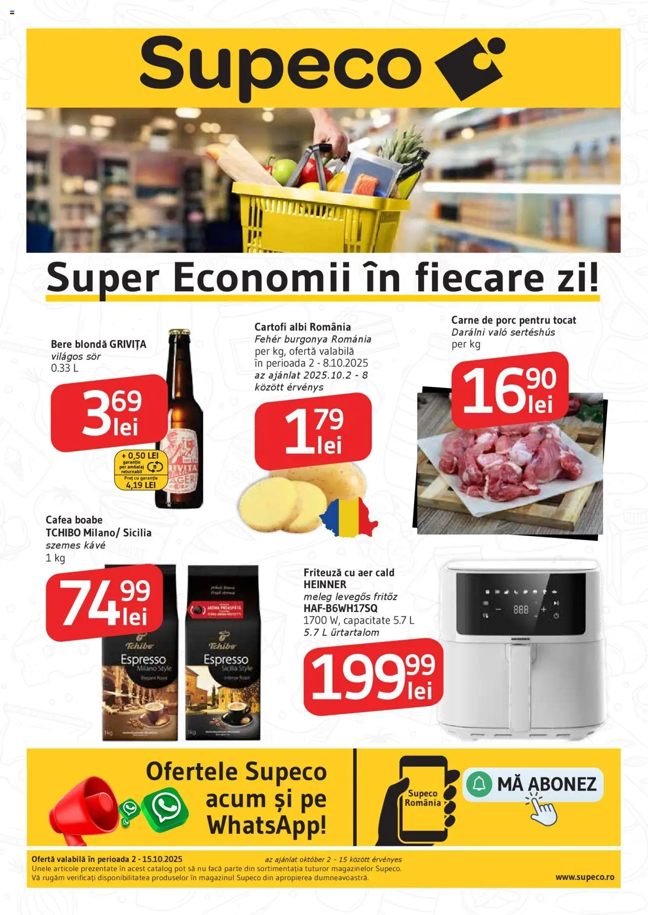 Supeco Catalog Bilingv de la 02.10.2025 - Pagină 1